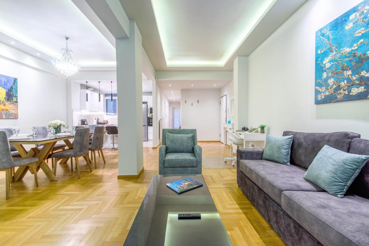 Apartament Urban Luxury On A Quiet Street In The Center Of Ateny Zewnętrze zdjęcie